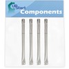 UpStart Components 4-Pack BBQ Gas Grill Tube Burner Replacement Parts