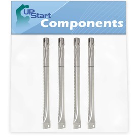 UpStart Components 4-Pack BBQ Gas Grill Tube Burner Replacement Parts for Savor Pro GD4210S-B1 - Compatible Barbeque Stainless Steel Pipe Burners