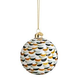 Holmegaard Christmas Bauble Diameter 8 cm Mouth-Blown Borosilicate Decoration Green