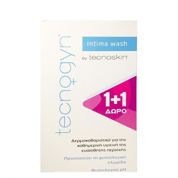 TECNOSKIN 1+1 Gift Tecnoskin Tecnogyn Intima Wash, 2x200 ml