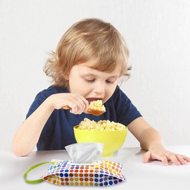 3 Pack Baby Wipes Dispenser - Portable, Refillable Travel Wipes Holder for Diaper Bag