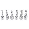 Accusize Industrial Tools 6pcs/Set H.S.S. Fully Ground Drill Sets with