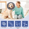 HAPPY HACHI Soft Dog Cone Collar, Adjustable Dog Recovery Cone