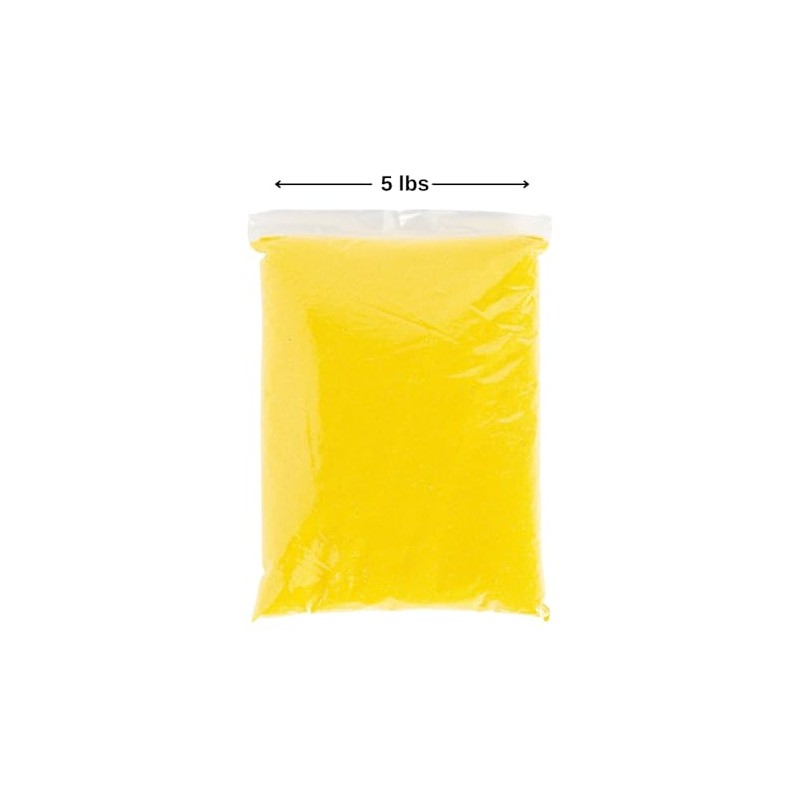 Yellow Bulk Sand (5Lb) - Crafts for Kids and Fun