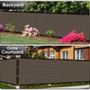 Cisvio 5ft x50ft Privacy Screen Fence 90% Blockage Heavy Duty