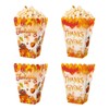 12 Pcs Thanksgiving Popcorn Boxes Fall Pumpkin Turkey Maple Leave