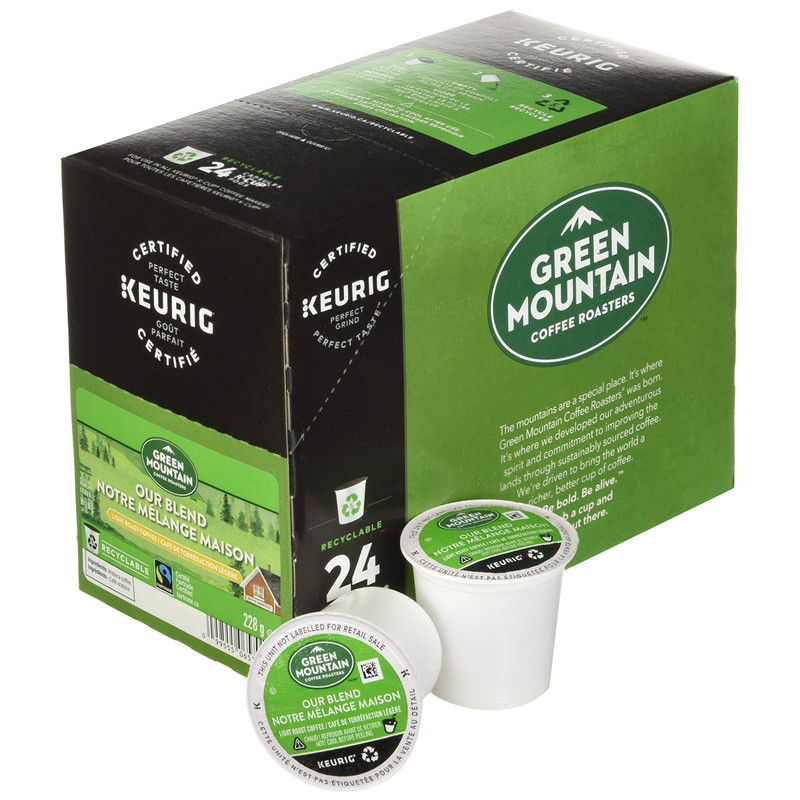 Green Mountain Coffee Our Blend, K-Cup Portion Pack for Keurig