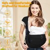 Oblitor Baby Carrier Newborn to Toddler,Adjustable Baby Sling Carrier,Comfortable and