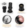 SelfTek 4 Pack Toilet Seat Bolts, Hinge Bolt Screws Toilet