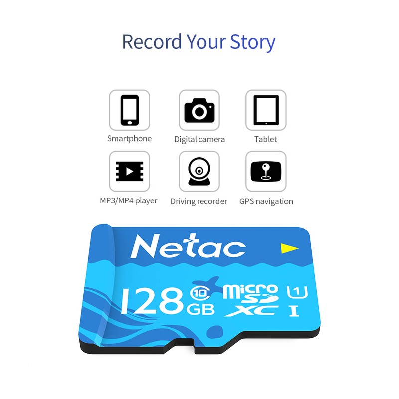 Netac 32GB TF Card Large Capacity Micro SD Card UHS-1