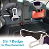 Corooci Dog Seat Belt，2021 Newest 2-in-1 DESIGN Latch Bar Attachment