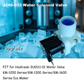 Upgrade J248-033 Water Solenoid Valve Replacement For Hoshizaki 3U0111-01 Water Valve KM-1200