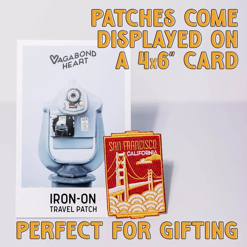 Zion Iron on Travel Patch - Great Souvenir or Gift