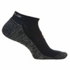 ScentLok Men's Ultralight No Show Sock (Black, Medium)