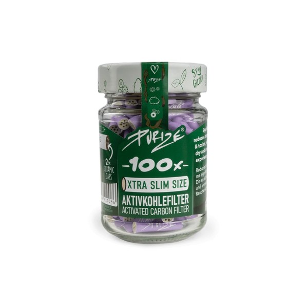 PURIZE® Glass I 100 XTRA Slim Size | Lilac