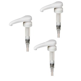 Adems Syrup Pumps for Routin 1883, Davinci, Monin, Simply, Jordans and Many More See Description 10 ml Dosage - White Pump (3)