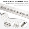 Piano Hinge 48 Inch x 1.2 Inch Heavy Duty Continuous