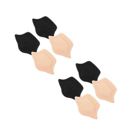 Ipetboom 2sets Comfortable Foot Heel Pads Thickened Rear Heel Stickers for Sneakers High Heeled Shoes Relief Easy Adhesion Reduces Friction Prevents Blisters Skin Tone 4pairs*2