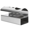 304 Stainless Steel Toothbrush Toothpaste Holding Stand Storage Bracket for
