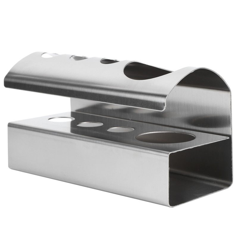 304 Stainless Steel Toothbrush Toothpaste Holding Stand Storage Bracket for
