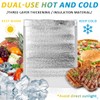 25Pcs Reusable Insulation Bags Self-seal Thermal Box Liners Insulation Lining