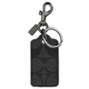Coach Key FOB Signature CF131 WQBO4G QB/Charcoal Key Holder with