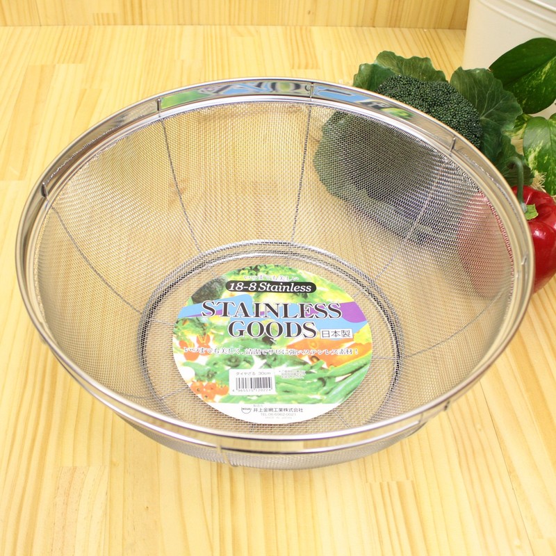 Diamond, Strainer 30 cm 18 – 8 Stainless Steel