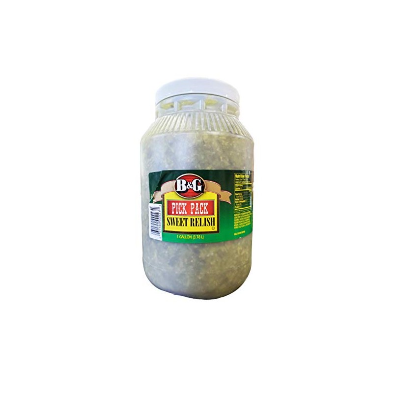 B&G Pick Pack Sweet Relish, 1 Gallon
