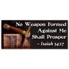 No Weapon Formed Against Me - Isaiah 54:17 2 Pack