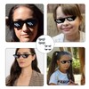 4 Stück Premium-Qualität Thug Life Pixel Mosaik Sonnenbrille,Pixelated Sonnenbrille,Unisex MLG