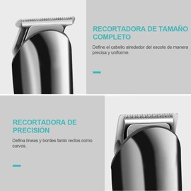 Yostyle Afeitador Eléctrica Y Barbero Eléctrico, Cortadora de Cabello Inalámbrica para Hombres, Afeitadora Eléctrica Recargable por USB, Kit de Aseo Todo en 1 para Cabello, Bigote y Nariz