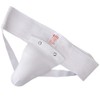 Blitz Standard Male Groin Guard - White - Senior