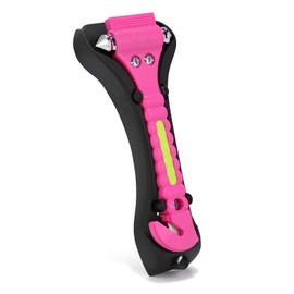 Yiader Car Safety Hammer, 2-in-1 Emergency Escape Tool with Seatbelt Cutter and Glass Breaker for Family Rescue and Traffic Accident Emergency Escape