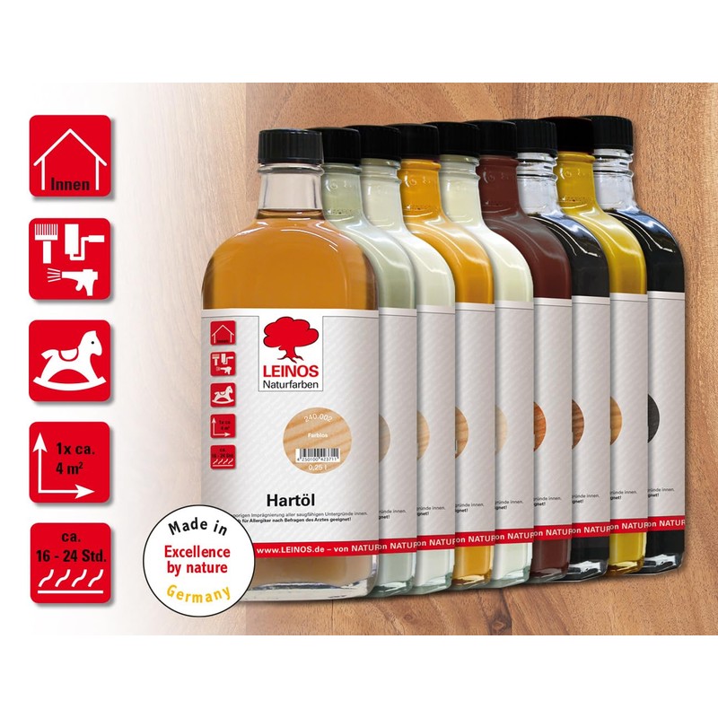 Leinos 240 Hard Oil for Indoors