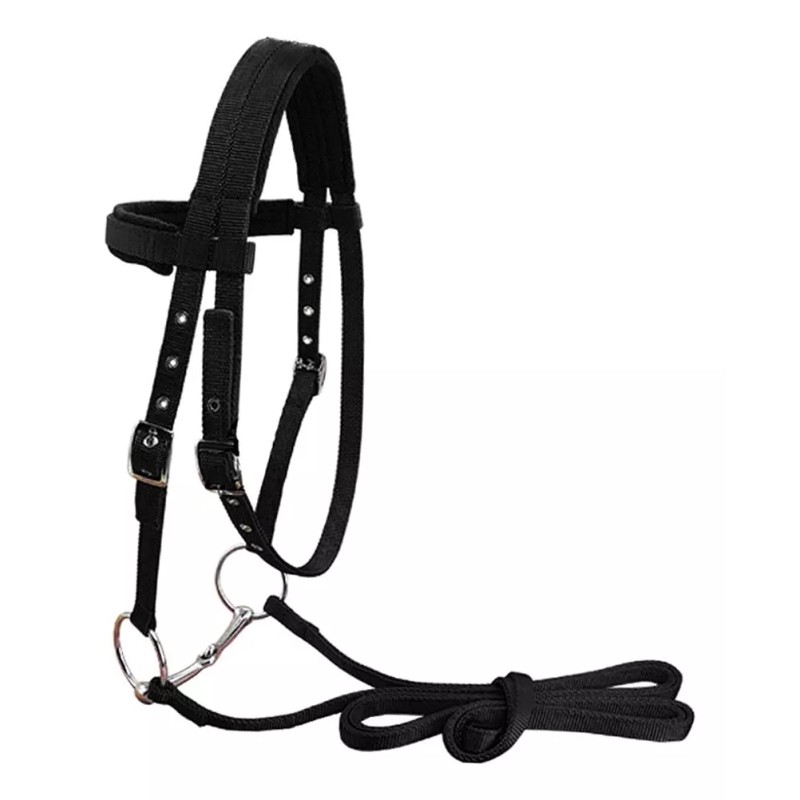 generic Riendas De Brida Para Montar A Caballo Negro M