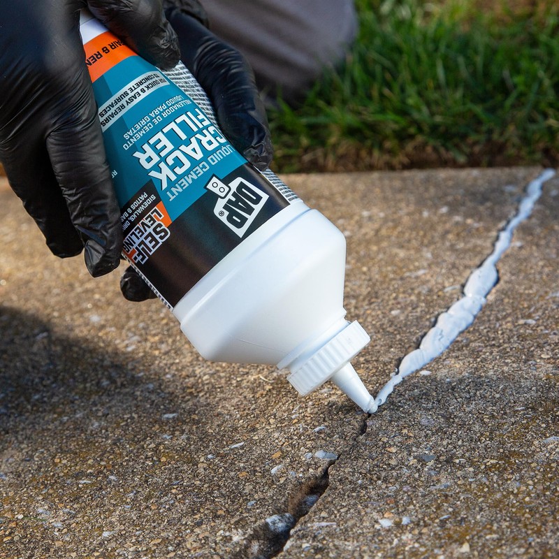 DAP Liquid Cement Crack Filler (Ready to Use), Gray, 32