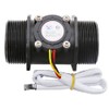 ANCLLO 1.5inch Water Flow Hall Sensor Switch Meter Flowmeter Control