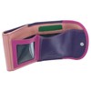 VISCONTI Rainbow Collection Small Leather Purse RFID and Tap and