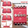 Dasing Angle Drill Hole Guide, 30/45/90° Angle 4 Sizes Drill
