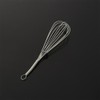 3 Pcs Mini Stainless Steel Wire Whisks Small Egg Beater