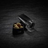 Lurch Tango Nutmeg Mill with Stainless Steel Blades, Black Plastic,