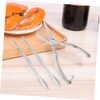 Gatuida 3pcs Seafood Cracking Tools Set Ergonomic Crab Peeling Clamps