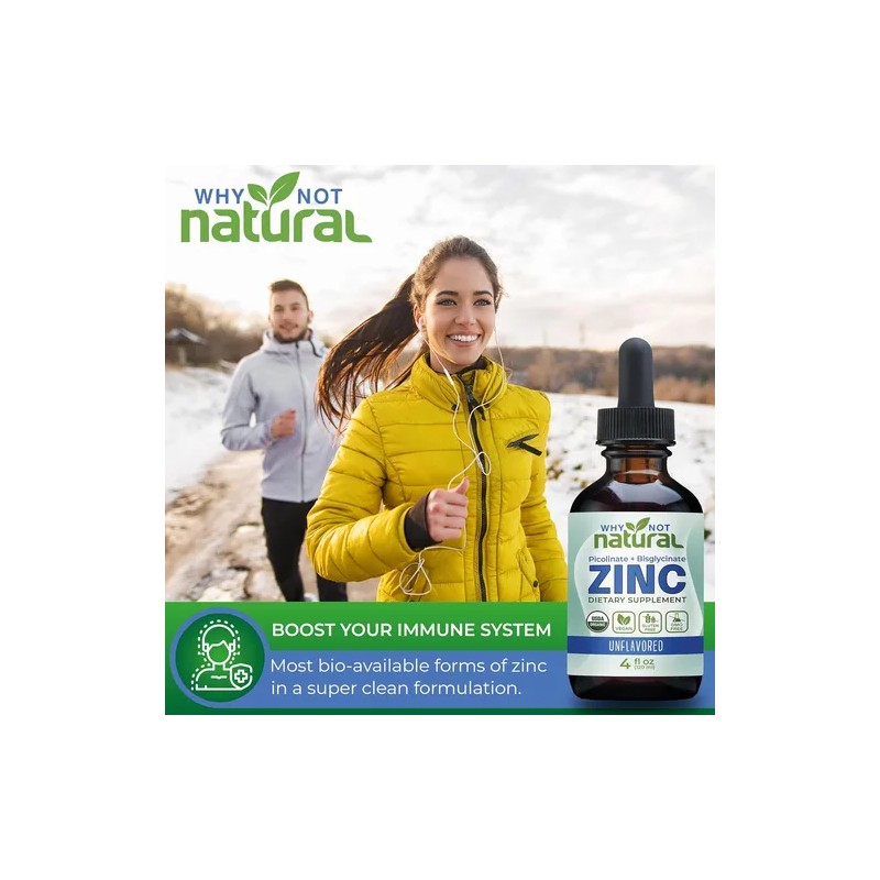 Picolinato De Zinc Y Bisglicinato 100% Natural Vegano