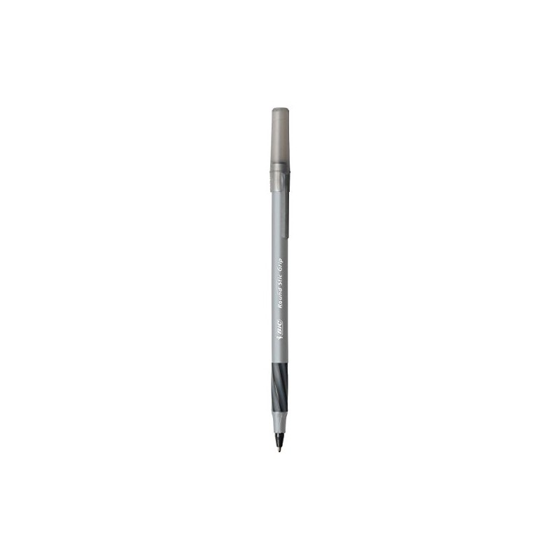 BIC Round Stic Grip Xtra Comfort Ball Pen Fine Point