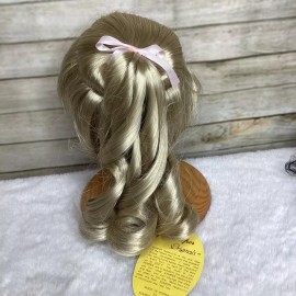 Kemper Vintage Doll wig by Kemper Renee Pale Blonde 14”-15” (309)