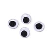 Paste-On Wiggle Eyes 7mm 20/Pkg-Black