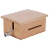 15 Note HandCranked Wooden Music Box with 7Pcs Blank Paper
