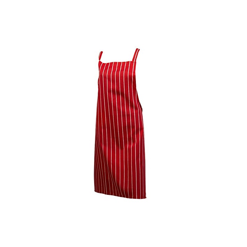 Zukeo Chef Pack of 5 Professional Woven Stripe Cotton Butchers