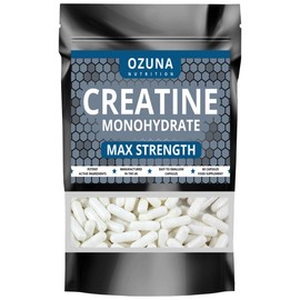 Creatine Monohydrate 3000mg | 60 Vegan Capsules | Micronised for Easy Absorption | Creatine Monohydrate Powder Tablets for Men & Women | Unflavoured, Gluten-Free & Keto-Friendly