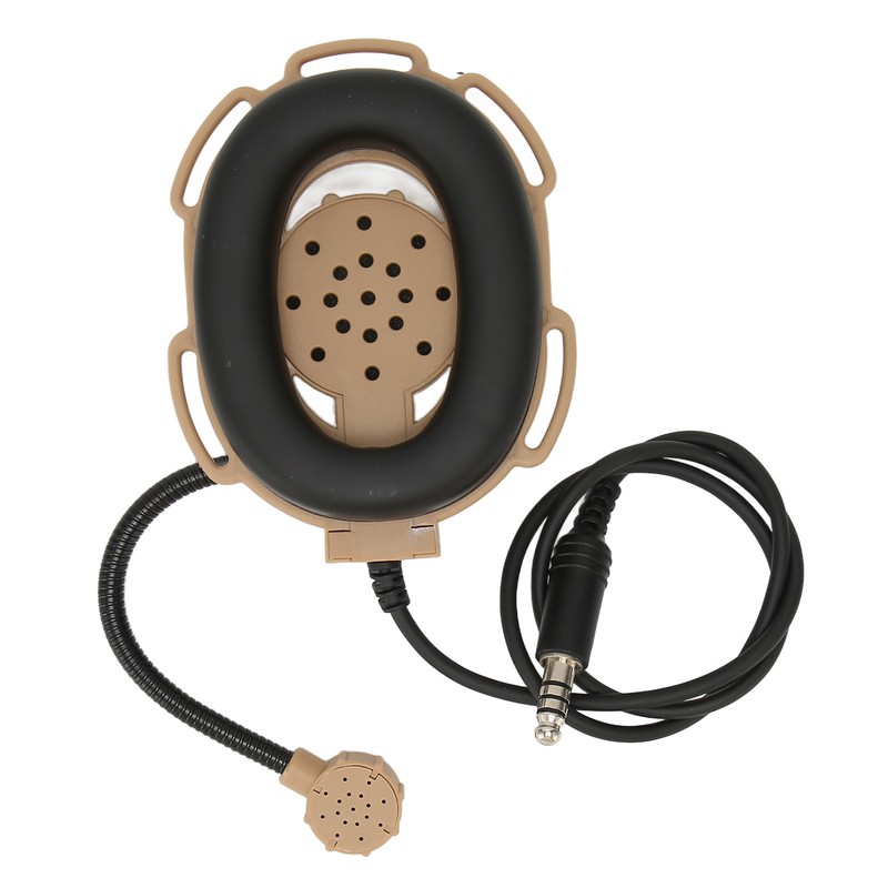 Walkie Talkie Single Side Headset with Mic 150Hz‑500Hz 7.1mm Plug